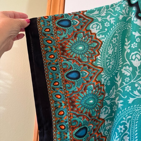 Miss Lavish London Maxi Kaftan Swim Cover Up Dress - Picture 4 of 7